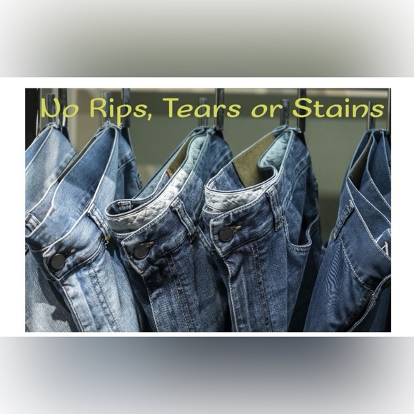 Levis 502 Jeans Regular Straight Leg Girls Sz 14 Jeans Measures 26x27 Dark Blue - Picture 12 of 13